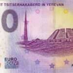 0 euro. Armenia 2019. Monumento di Tsitsernakaberd a Yerevan