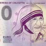 0 euro. Malta 2019. Madre Teresa di Calcutta