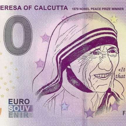 0 euroa. Malta 2019. Kalkutta Ema Teresa