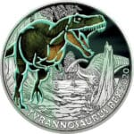 Austria 3 Euro color series Dinosaurs-2020 Tyrannosaurus Rex - Image 3