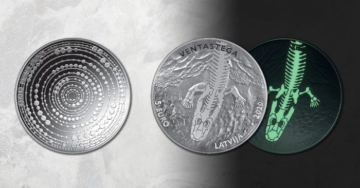 Moneda de plata de 2020. Letonia (5€) - Ventastega - Imagen 1