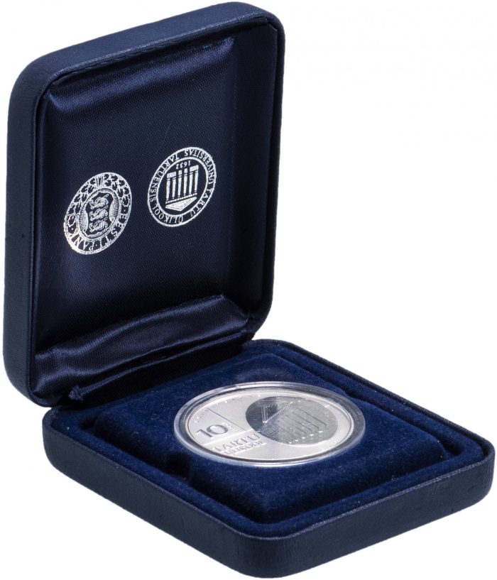 Moneta d'argento del 2002. Estonia (10 EEK) Università di Tartu - immagine 3