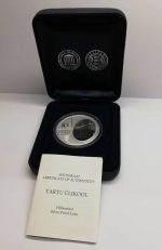 Moneta d'argento del 2002. Estonia (10 EEK) Università di Tartu