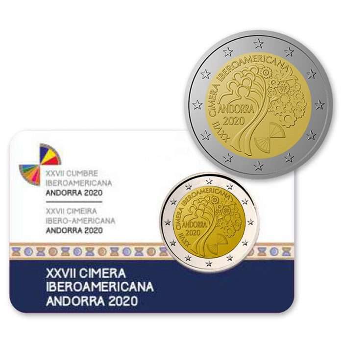 2 Euro 2020. Andorra. XXVII Ibero-Amerikan huippukokous (PROOF) - Image 1