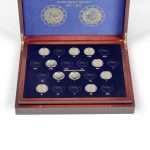 VOLTERRA TRIO DE LUXE PRESENTATION CASE FOR EUROPEAN 2-EURO COMMEMORATIVE COINS 2007-2012 - Image 2