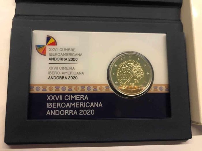 2 Euro 2020. Andorra. XXVII Ibero-Amerikan huippukokous (PROOF) - Image 2