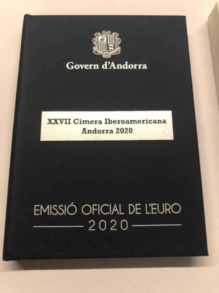 2 Euro 2020. Andorra. XXVII Ibero-Amerikan huippukokous (PROOF) - Image 3