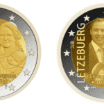 2 евро Люксембург 2020 - Рождение наследного принца Чарльза Люксембургского (комплект)