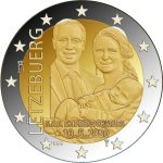 2 euroa Luxemburg 2020 - Luxemburgin kruununprinssi Charles syntynyt