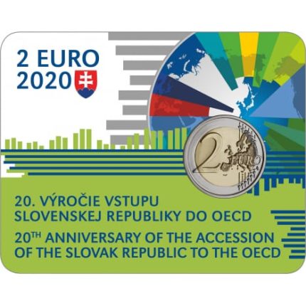 2 Euro 2020. Slovacchia-20 ° anniversario dell'adesione ALL'OCSE (BU)