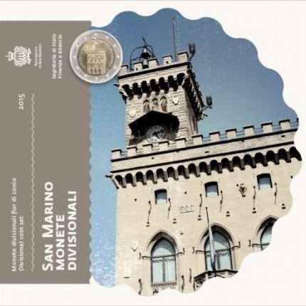 Conjunto bancario Euro 2015 San Marino BU