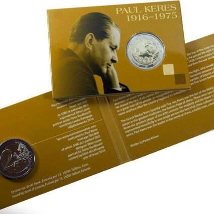 2 euro Estonia 2016 - 100th anniversary of the birth of Paul Keres BU