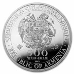 Armenia. Moneta d'argento 2021-Arca di Noè - immagine 2