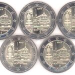 2 euroa 2013. Saksa. Baden-Württemberg (A, D, F, G, J)