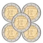 2 eurot 2013. Saksamaa. 50 aastat Élysée lepingust (A,D,F,G,J)