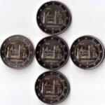 2 eurot 2014. Saksamaa. Niedersachsen (Püha Miikaeli kirik Hildesheimis) (A,D,F,G,J)