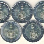 2 euroa 2015. Saksa. Hessen (A, D, F, G, J)