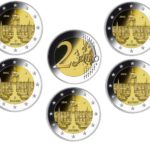 2 euro 2016. Germania. Dresda, Palazzo Zwinger (A,D,F,G,J)