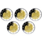 2 euro 2017. Germania. Renania-Palatinato (A,D,F,G,J)