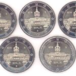 2 euroa 2018. Saksa. Berliini: Charlottenburgin palatsi (A, D, F, G, J)