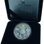 Серебряная монета 2019 года. Литва (5€) Масленица