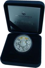 Moneda de plata de 2019. Lituania (5€) Mardi Gras