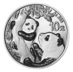 Hopeakolikko 2021. Kiinalainen panda
