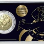 2 евро Франция 2019 (карточка) - 60 летие мультфильма Астерикс (Обеликс)