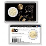 2 euro France 2019 (card) - 60th anniversary of the Asterix cartoon (Obelix) - Image 2