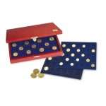 Estuche para monedas Elegance por monedas de 2€ en cápsulas