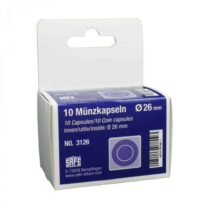 Капсулы для монет квадратные — 26 мм, 10 шт — изображение 3