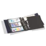 Hojas separadoras NUMIS, paquete de 10, negra - Imagen 2