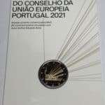 2 euroa 2021 Portugali - BU kortti Portugalin edustus EU: n neuvostossa