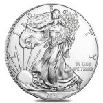Cеребряная монета Американский серебряный орёл 1 доллар (старый реверс, разные года)