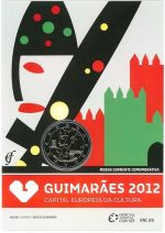 2 евро 2012 года. Португалия. Гимарайнш BU
