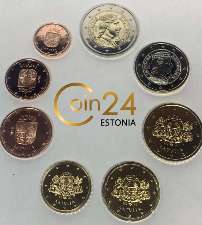 Läti 2020 euroseeria BU - Image 1