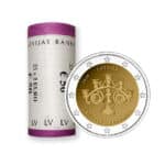 Ролл 2 евро Латвия 2020 - Латгальская Керамика