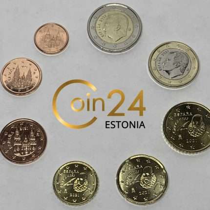 Испания 2021 евросерия UNC