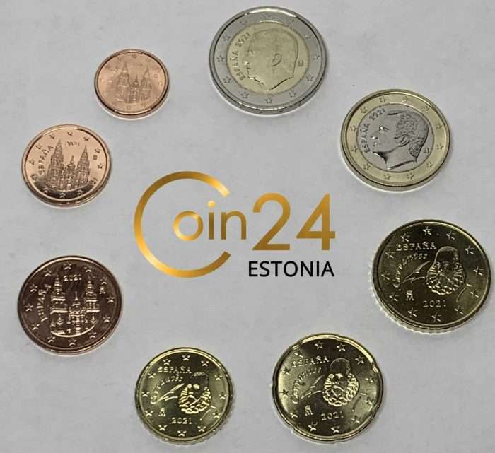 Hispaania 2021 Euro Seeria UNC - Image 1