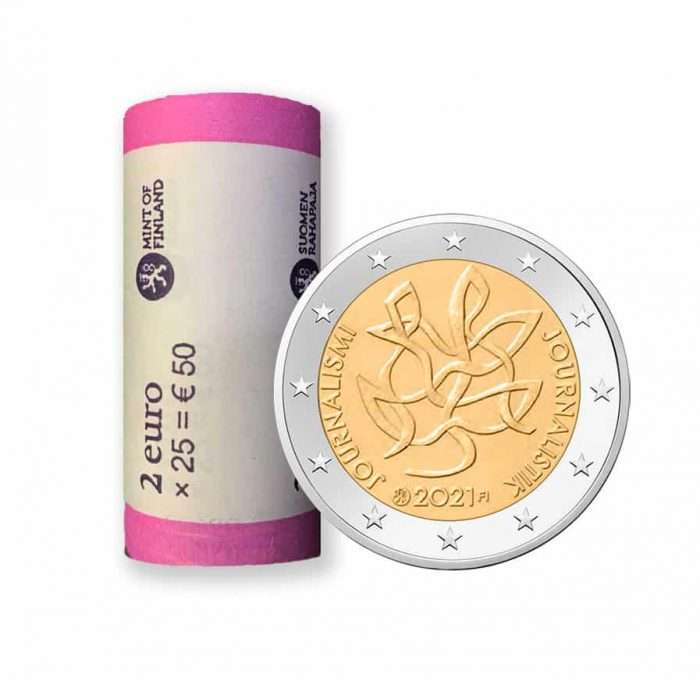 2 euro 2021 Soome - Ajakirjandus RULL - Image 1