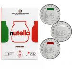 Argento Italia 2021 5 euro. Pasta di NUTELLA (set)