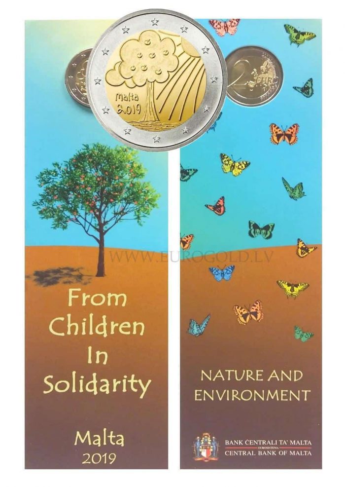 2 Euro Malta 2019-Natura e Ambiente (BU) - immagine 1