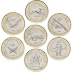 100 tenge Kasahstan 2020 - müntide komplekt "Stepi aarded"