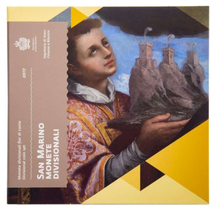 Банковский набор евро 2017 Сан Марино BU — изображение 1