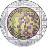 Серебро 25 евро Австрия 2020 г - Тотальная слежка — изображение 3