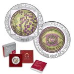 Серебро 25 евро Австрия 2020 г - Тотальная слежка
