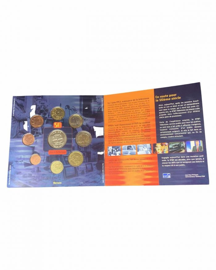 Banco Set Euro 2003 Bélgica BU - Imagen 4