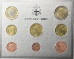 Serie di monete euro Vaticano 2003 fdc
