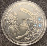 Серебро 20 рублей Беларусь 2013 года — Знаки Зодиака "Водолей" — изображение 4