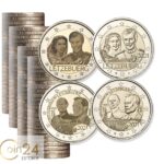 Rull plastpakendis Luxembourg 2021 - 4 rulli 25 münti